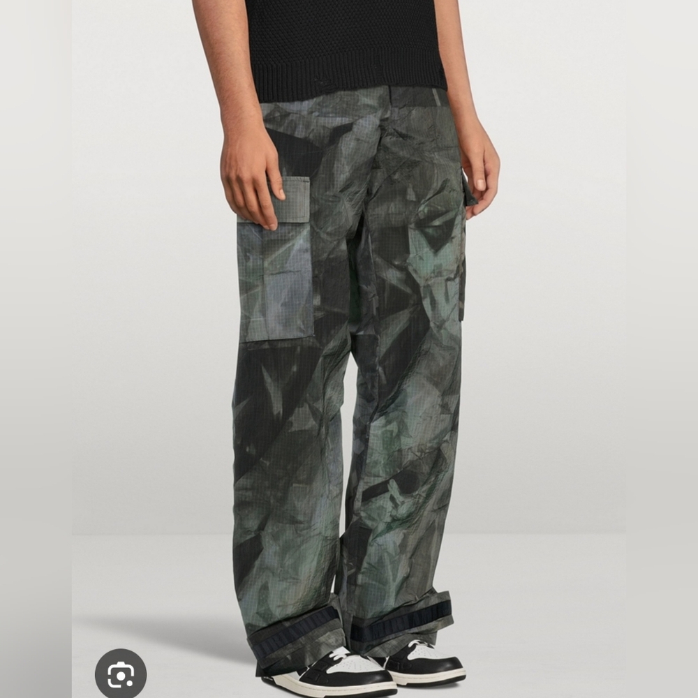 AMIRI Green Camouflage Cargo Pants - Picture 3 of 16